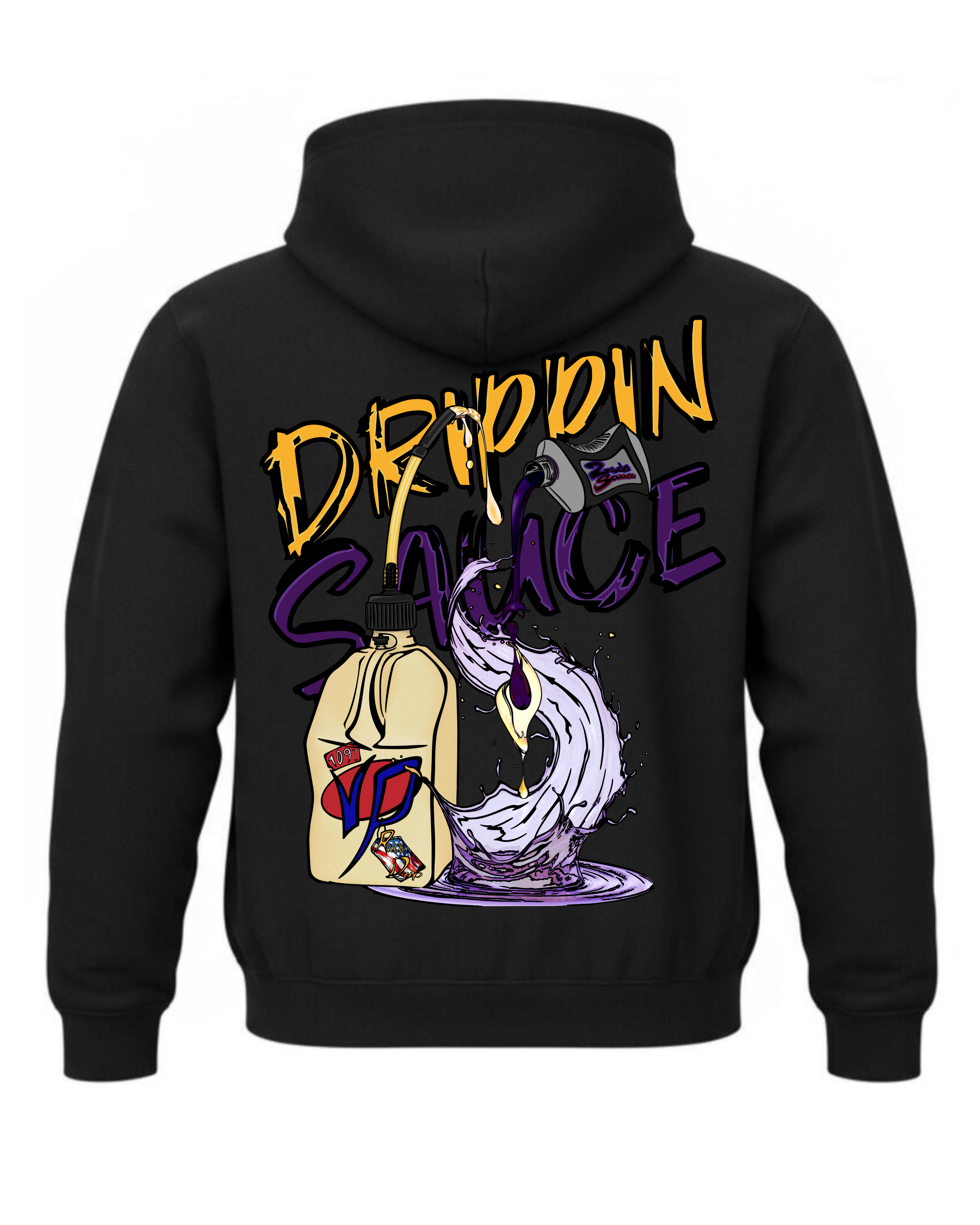 Youth Race Drip Pullover Hoodie