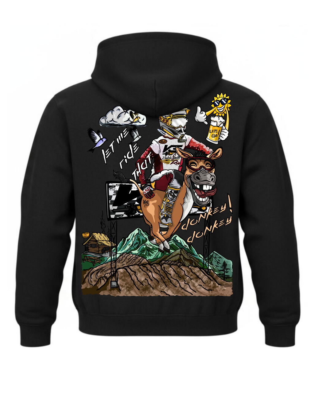 Youth Donkey Donkey Pullover Hoodie